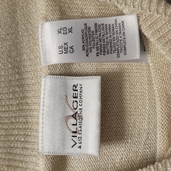 Mock Neck Sweater - Sparkly - Picture 3 of 3